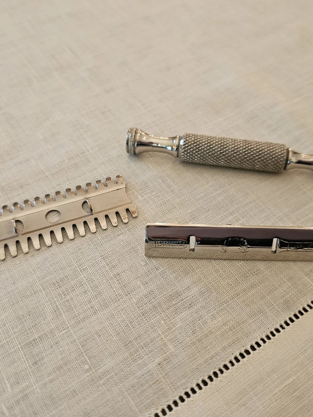Vintage Durham Duplex Safety Razor Set with Case